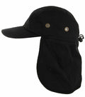 6-12 Lot Of Sun Neck Protector Hiking Army Military Snap Brim Cap With Ear and Neck Flap Hat