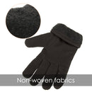 144 Pairs Men's Thermal Insulated Fleece Gloves w Strap WHOLESALE LOT