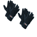 Men's Fleece Lined Adjustable Warm Winter Gloves