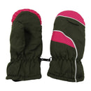 Magg Kids Toddlers 3 Pack Assorted Fleece Lined Winter Snow Glove Waterproof Mittens