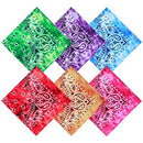 6-12 Classic Double Sided Tie Dye Paisley Print Bandana 100% COTTON Handkerchief Head Wrap 22x 22 (Assorted Colors)