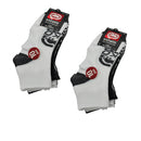 10-20 Pairs of Ecko Men's Basic Quick Dry Quarter High Athletic Socks 10-13