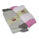 4 Pairs Women's Boot Socks Thick Work Warm Hiking Winter Crew Thermal Heavy Duty