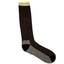 2 Pack Men's JobSite Heavy Thermal Cushion Thick Wool Blend Crew Work Socks Boot Sock (2 Pairs Assorted Colors)