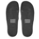 Men's Casual Rubber Slides Sandals Slipper Shoe Black Size 7-12 (S-XL)