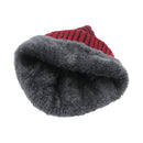 4 Pack Men's Thermal Fleece Lined Winter Insulated Beanie Hat