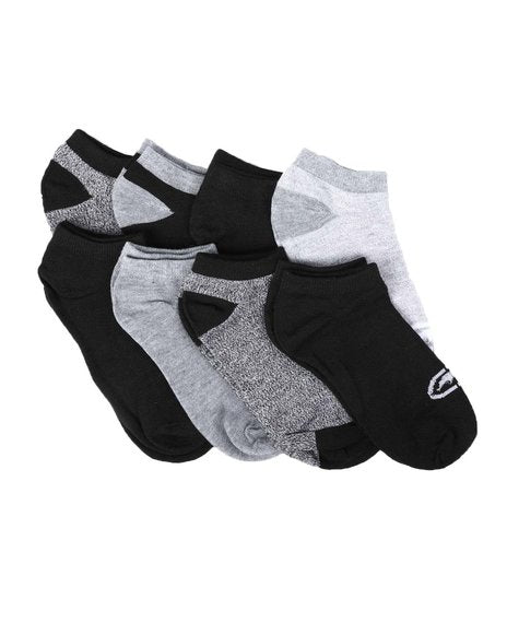 8 or 16 Pairs Women's Ecko Low Cut No-Show Cotton Ankle Sports Socks