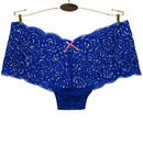 6-Pack Women's Lace Boyshorts Bikini Panties Sexy transparent Panty Underwear