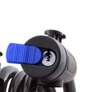 Bicycle Cable Lock Bike Lock Heavy Duty 80mm x 120mm Anti Theft with keys Black