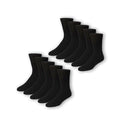 Jobsite 10-Pair Comfort Top Full Cushion Reinforced Foot Men's Crew Socks