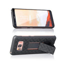 Encust Shell Holster Slim Black Case for Samsung Galaxy S7 & S8 Phone with Kick-Stand & Belt Clip Holster (AT&T, Verizon, T-Mobile, Sprint)