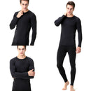 Polar Extreme Plus Size Men's Brushed Base Layer 2 Piece Thermal Set