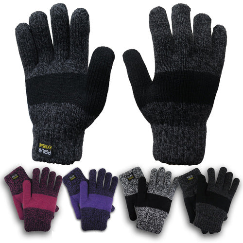 Women's Winter Headband Gloves & Sock Set Warm Fleece Lined Fur Assorted Color