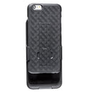 Encust iPhone 7/7+, 6/6S Cover Case With Kickstand Holster Phone Belt Clip Combo