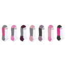 7-21 Pairs of Everlast Women's Assorted Fashioned Low Cut Ankle No show Socks 9-11