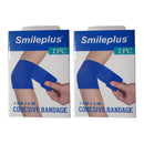 New 2-Pack 2'' Self-Adhesive Cohesive Wrap Bandage Elastic Waterproof First Aid Tape Nude