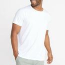 3-6 Pack Mens 100% Cotton Tagless Crew Round T-Shirt Undershirt Tee White New