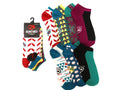 7 Pairs Ecko Red Women's Fun Funky Colorful Multi-Color Cotton Low Ankle Socks