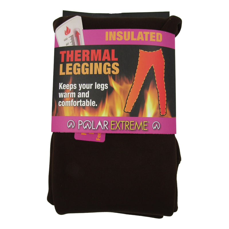 Polar Extreme Women's Thermal Sherpa Leggings Insulated Polyester Fleece Lined