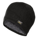 Polar Extreme Men's Thermal Textured Beanie Winter Fleece lined Hat Skull Men Cap