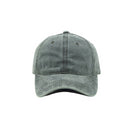 Plain Dyed Washed 100% Cotton Adjustable Baseball Cap Women & Men