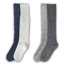 Women's Thick Winter Thermal Wool Blend Knee High Socks, Size 9-11