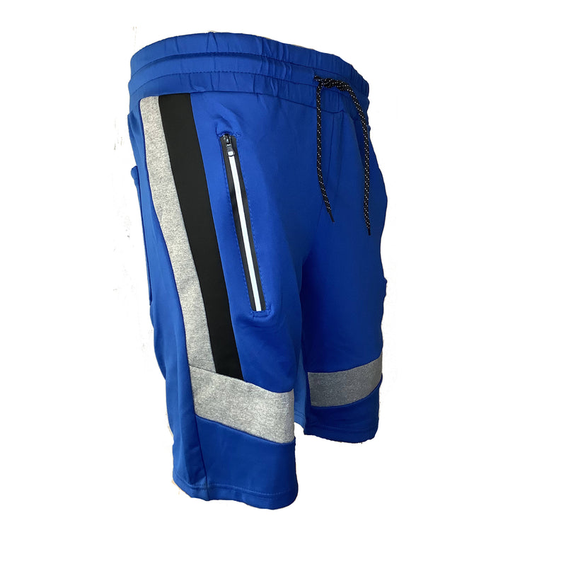Men's Active Athletic Performance Shorts with Zipper Pockets