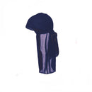 Men's Lifestyle Long Tie Soft Du-rag Skull Cap Durag in Multiple Colors and Packs -One Size