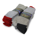6 Pairs Mens Boot Socks Thick Work Warm Hiking Winter Crew Thermal Heavy Duty