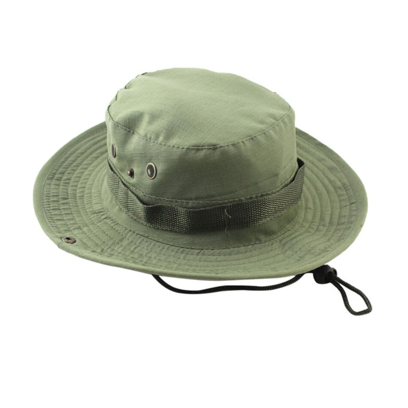 Summer Outdoor Fishing Bucket Boonie Hat Hiking Travel Wide Brim Safari Sun Caps