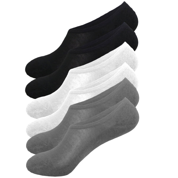 Everlast Men's 1/2 Cushion Low Liner Peds No Show Tennis Socks 6 Pairs