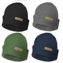 Clear Creek Classic Men's Warm Winter Acrylic Rib-knit Cuffed Beanie Hat