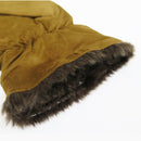 Polar Extreme Women’s Genuine Suede Cold Weather Gloves with Warm, Soft Lining