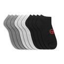 20 Pairs of Ecko Men's Basic Quick Dry No Show Athletic Socks