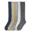 Women's Thick Winter Thermal Wool Blend Knee High Socks, Size 9-11