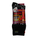 Pack of 2 - Polar Extreme Heat Women Snow Design Winter Luxurious Soft Holiday Thermal Crew Socks - Assorted