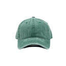 Plain Dyed Washed 100% Cotton Adjustable Baseball Cap Women & Men
