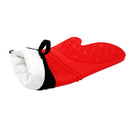 Heat Resistant Red Silicone Pot Barbecue Grill Home Holders