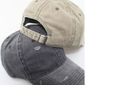 Vintage Distressed 100% Cotton Adjustable Solid Polo Denim Baseball Cap Hat Ball Dad Washed