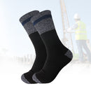 6 Pairs Men's Thermal Crew Work Boot Socks