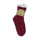 Women's Winter Super Soft Thick Warm Sherpa Cozy Fuzzy Fleece-lined Anti slip Grippers Slipper Socks
