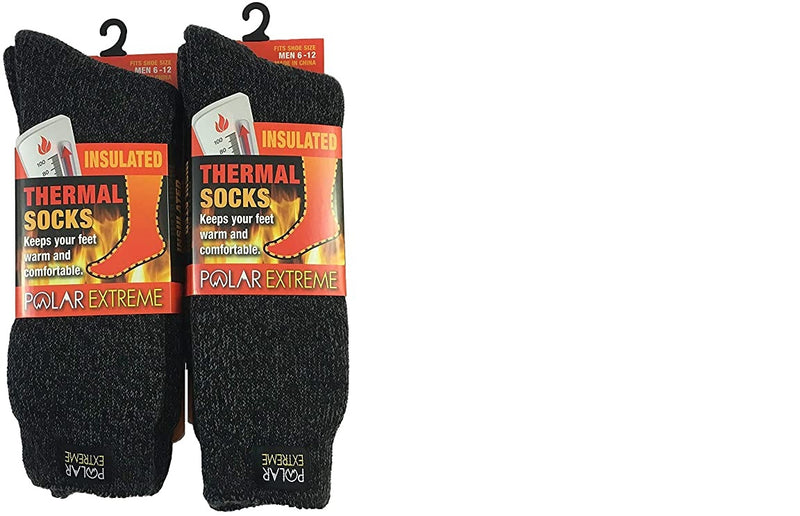 Polar Extreme Insulated Thermal Socks with Fleece Lining Pack of 2