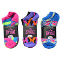 Everlast Women's Athletic No Show Socks, Funky Colorful, Funky Geometric Designs 21-Pack