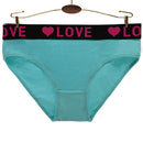 Anna Cavalary 6-Pack Women's Cotton Ladies Bikini Briefs Panties Love Underwear