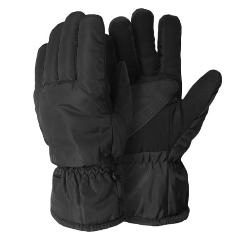 Kids Black Polar Extreme Thick Waterproof Windproof Anti Slip Palm Warm Winter Sports Ski Gloves
