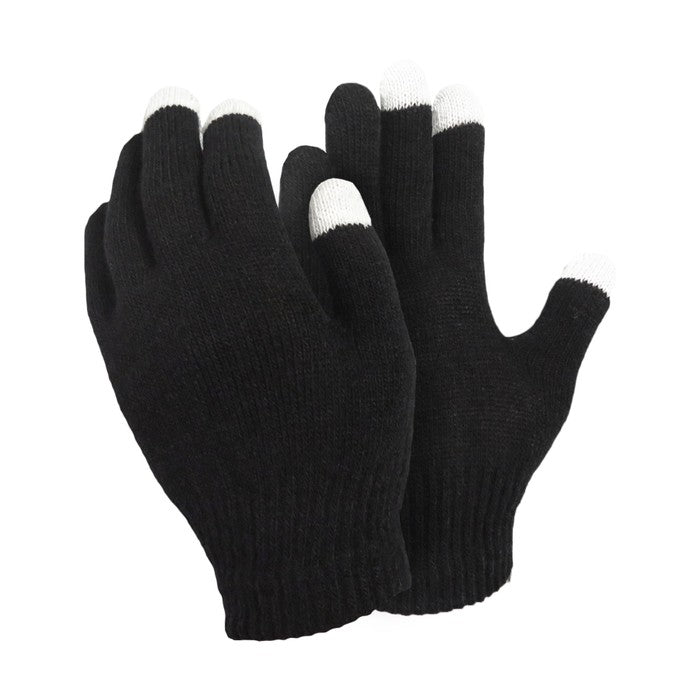 Men's Touch Screen Gloves and Fleece Lined Hat Combo Set