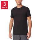 3-6 Pack Men's 100% Cotton Tagless Crew Neck T-Shirt Undershirt Tee