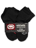 11-Pack New Ecko Unltd. Boy's Half Cushion Quarter Socks Shoe Size 9-11 Ages 7-14 years