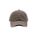 Plain Dyed Washed 100% Cotton Adjustable Baseball Cap Women & Men