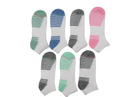 7-21 Pairs of Everlast Women's Assorted Fashioned Low Cut Ankle No show Socks 9-11